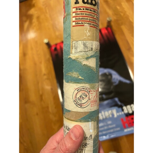 Autographed George Foreman original vintage HBO fight boxing poster - Picture 4 of 4